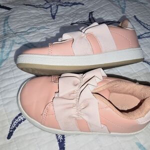 No lace baby toddler girls sneakers